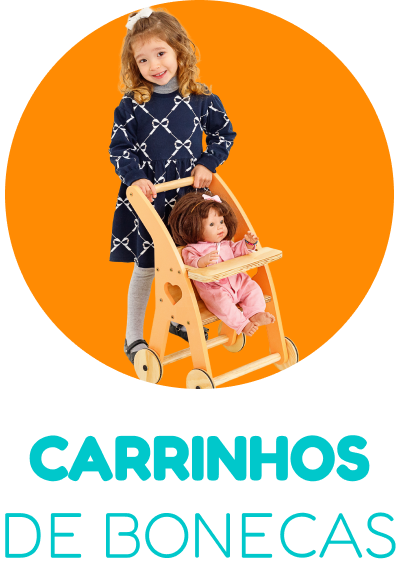 carrinho bonecas